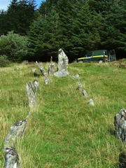 A stone row