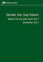Cover of Forestry Commission's 2017 Gender Pay Gap Report