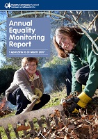 Cover of Forestry Commission Scotland's 2017 Equality Monitoring Report