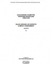 Acha-Bheinn Appendices: 11.15 Black Grouse Survey 2018
